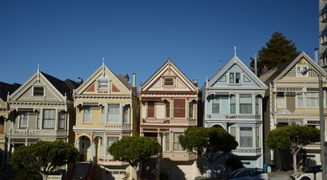 San Francisco, Painted Houses