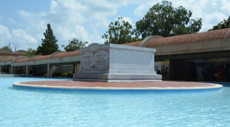 La tombe de Martin Luther King et de sa femme