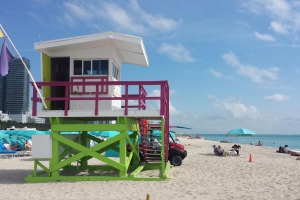 Miami Beach, maison sauveteur - ETAPE 1 Floride