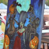 Augusta, Arts in the Heart - Peinture, Halloween approche