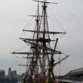 Hermione (french ship), Seaport le 2 Juillet - New York