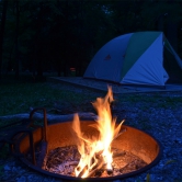 Great Smoky Mountains - feu de camps