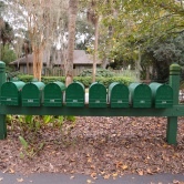 Hilton Head Island - boîtes aux lettres US postal
