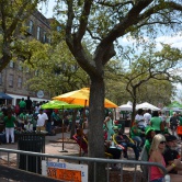 Savannah St Patrick - it's crowded!