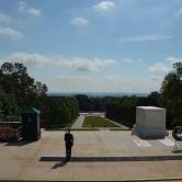 Washington D.C, Arlington Cemetery - garde devant la tombe du soldat inconnu