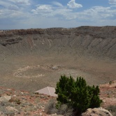 Meteor Crater à 60 km à l'Est de Flagstaff